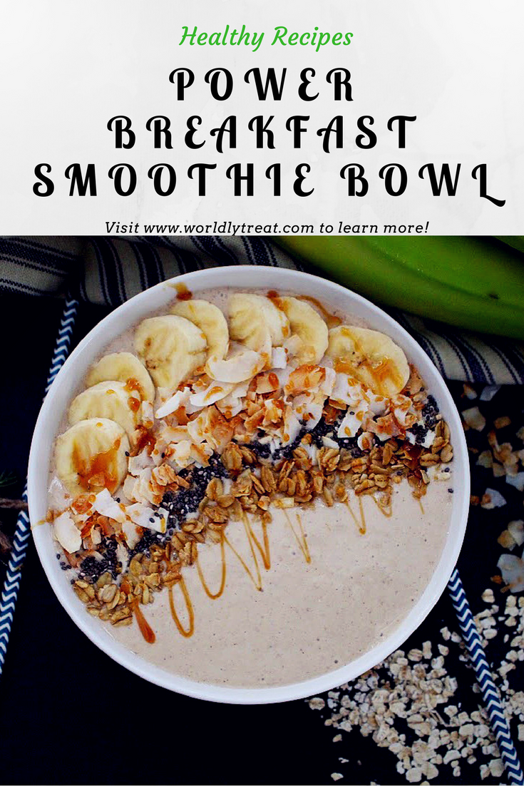 power breakfast smoothie bowl