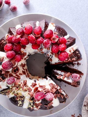 chocolate beetroot zucchini bundt cake