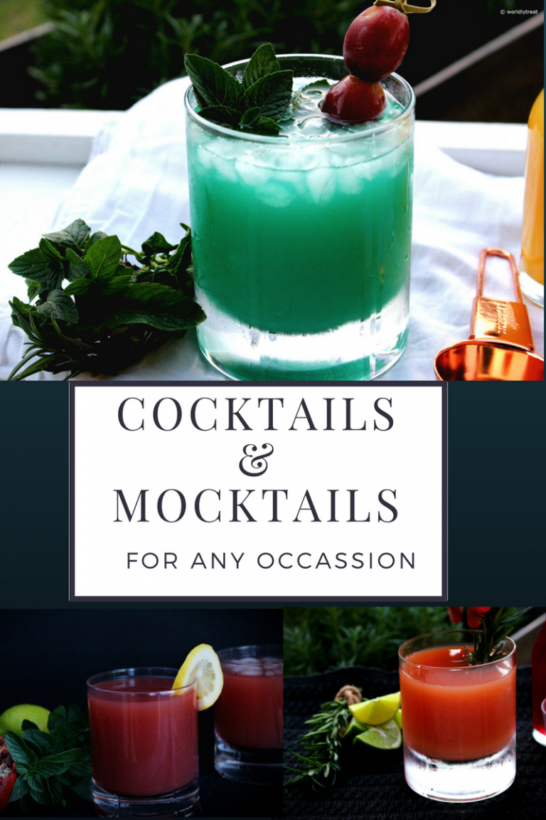 Cocktails and Mocktails for any Occasion