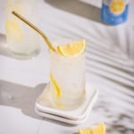 alcohol lemonade on a flat surface.