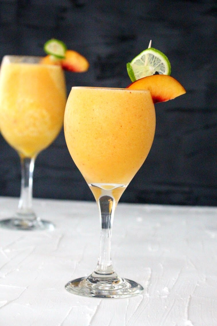 peach and mango daiquiri