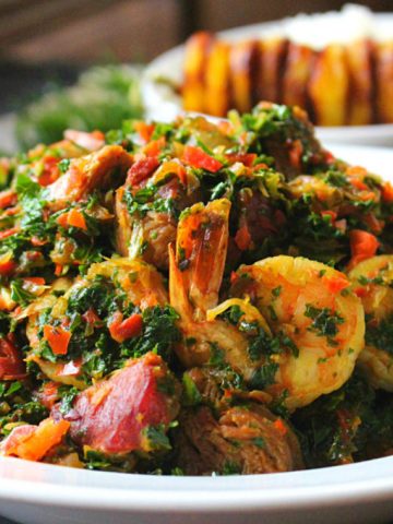 Kale stew-Africa Style