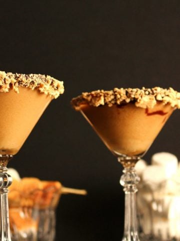 S'mores martini