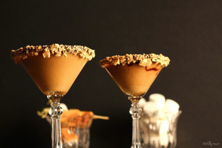 S'mores martini