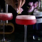 smoked cinnamon G & T