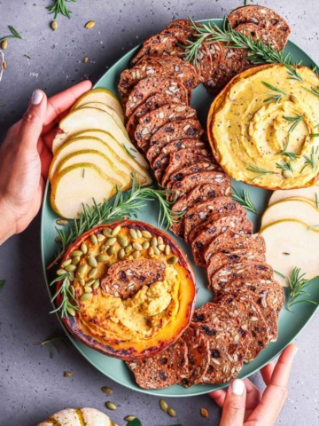 goat cheese pumpkin dip
