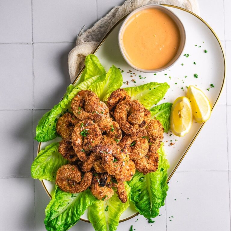 an image of Airfryer Coconut shrimp