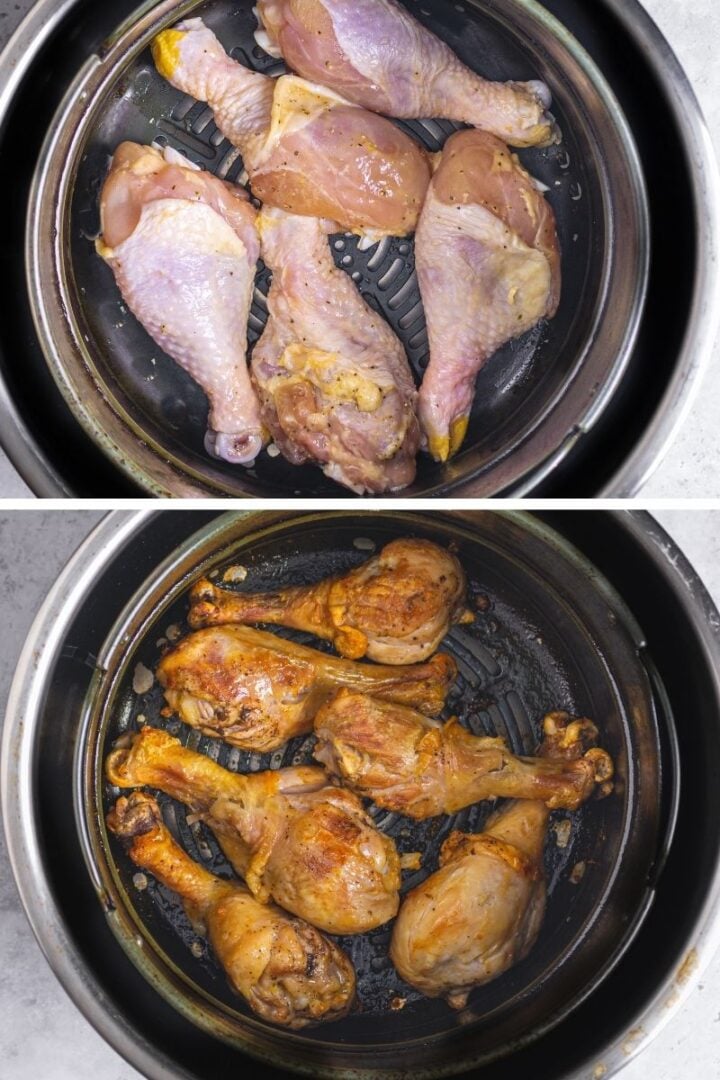 Honey Soy Chicken Drumsticks (Air Fryer) Worldlytreat
