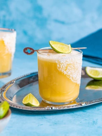 pineapple and coconut margarita.
