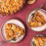 Apple pie with canned apple pie filling.