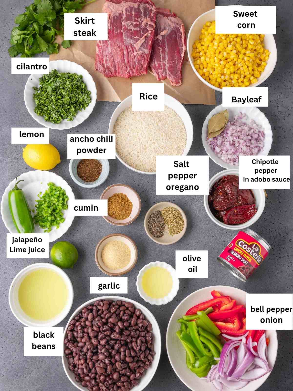 Ingredient photo description for the rice bowl.
