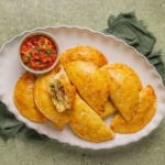 Best Nigerian Meat Pie recipe with dipping sauce.